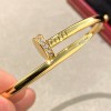 Cart1er nail bangle with diamonds, water-proof