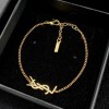 YESL Set Bracelet  & Necklace with 18k Gold Yellow Plated