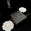 YESL Set Bracelet  & Necklace with 18k Gold Yellow Plated