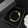 AA Y Bracelet  with Diamond,18k Gold Yellow Plated