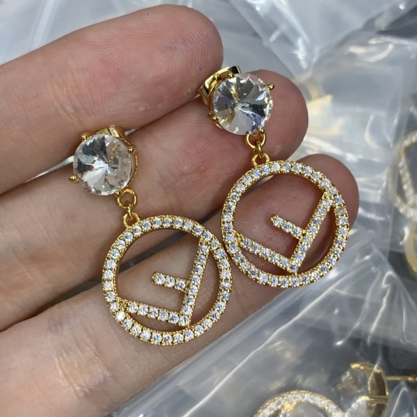 FENDl EARRINGS LUX-306